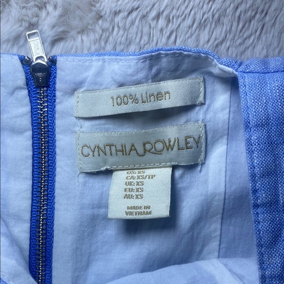 Cynthia Rowley Pastel Blue and Pink Mini Dress NWOT - Picture 2 of 11